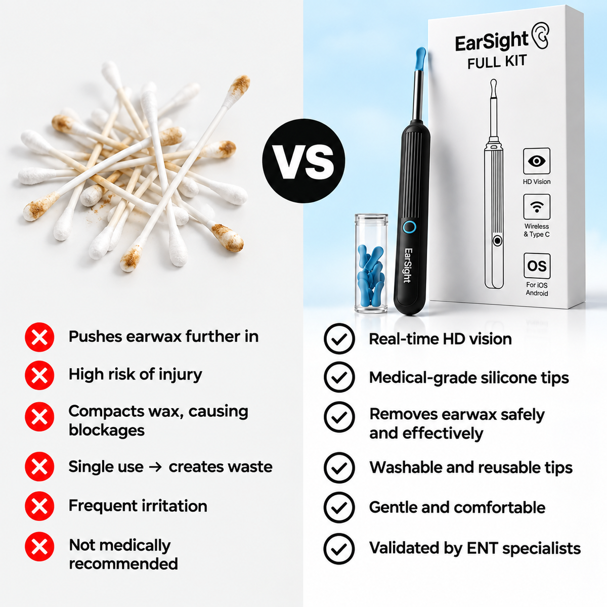 Earsight — Ear Camera & Cleaning Kit
